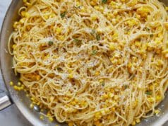 Villámgyors tejszínes-kukoricás spagetti tejszínes kukoricás spagetti