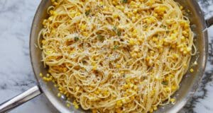 Villámgyors tejszínes-kukoricás spagetti tejszínes kukoricás spagetti