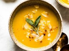 Melengető gyömbéres sütőtökkrémleves gyömbéres sütőtökkrémleves