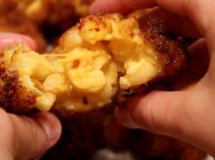 Mac and cheese golyók ropogós panírban mac and cheese panírban