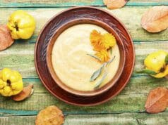 Fahéjas birsalma-krémleves birsalma krémleves