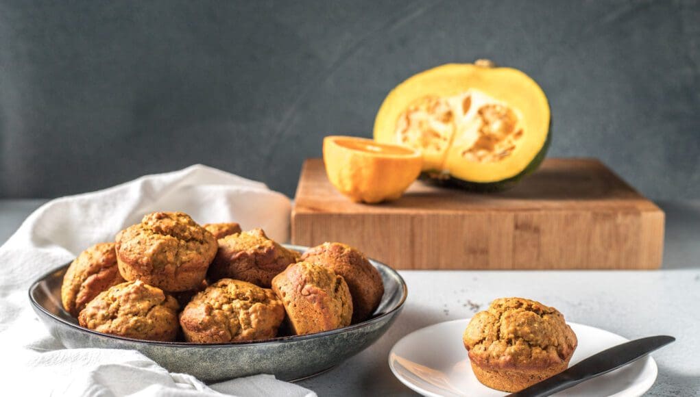 sütőtökös muffin