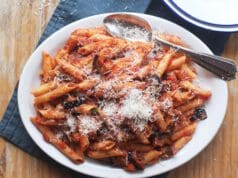 Pasta alla norma, a szicíliai padlizsános tészta pasta alla norma