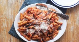 Pasta alla norma, a szicíliai padlizsános tészta pasta alla norma