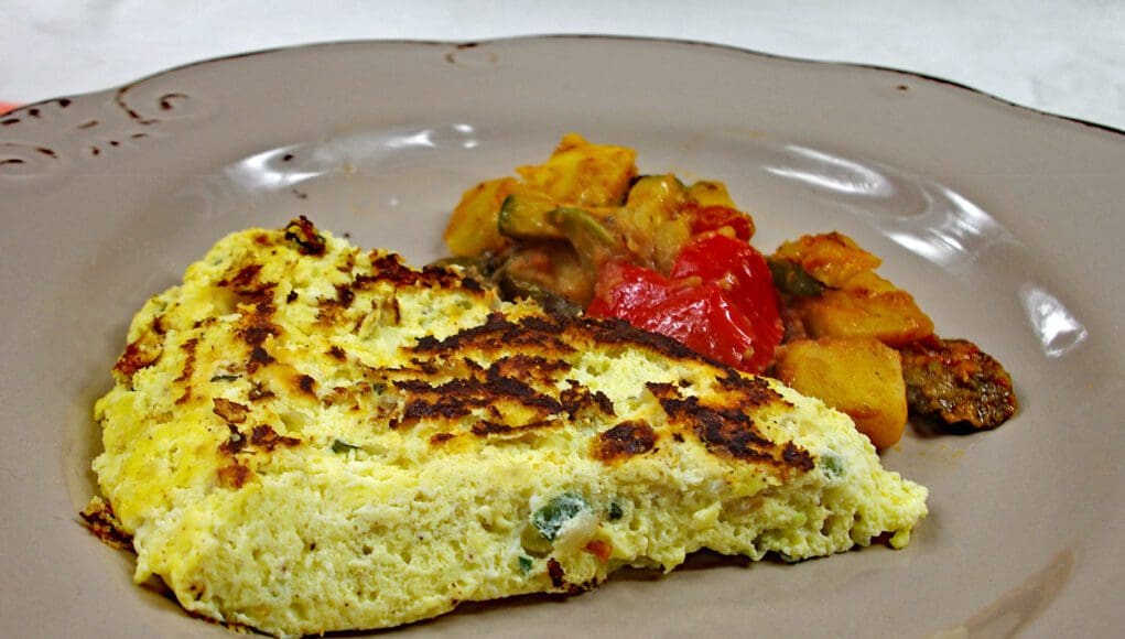 ricottás frittata