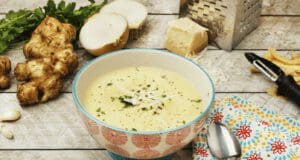 Laktató, selymes csicsókakrémleves csicsókakrémleves