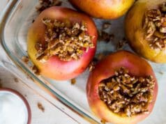 Dióval töltött sült alma töltött sült alma