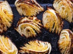 Tepsiben sült, fűszeres káposzta tepsiben sült káposzta