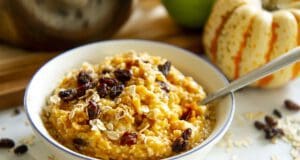 Őszi finomság ráérős reggelekre: Sütőtökös zabkása sütőtökös zabkása