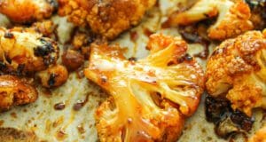 Tepsiben sült fűszeres karfiol tepsiben sült karfiol