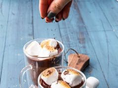 Vörösboros forrócsokoládé