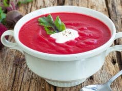 Karácsonyi narancsos céklakrémleves narancsos céklakrémleves