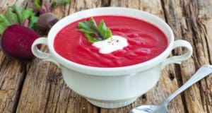 Karácsonyi narancsos céklakrémleves narancsos céklakrémleves