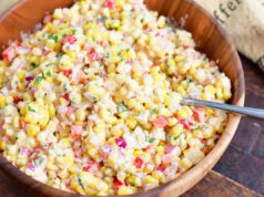 Pikáns majonézes kukoricasaláta pikáns majonézes kukoricasaláta