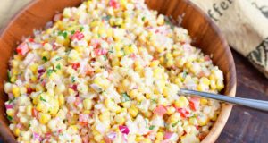 Pikáns majonézes kukoricasaláta pikáns majonézes kukoricasaláta