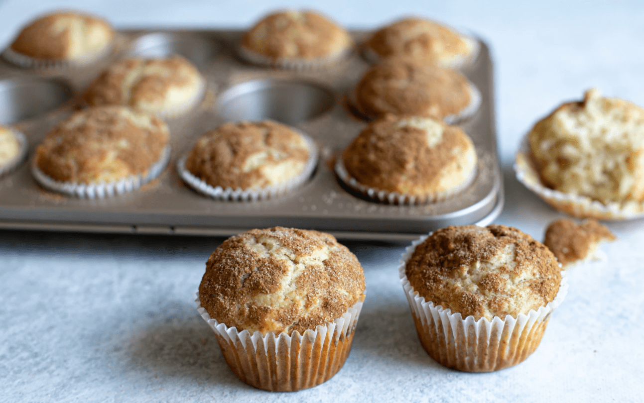 almás fahéjas muffin