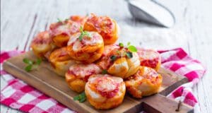 Pizza muffin nem csak Szilveszterre pizza muffin