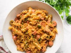 Virslis rakott tészta virslis rakott tészta