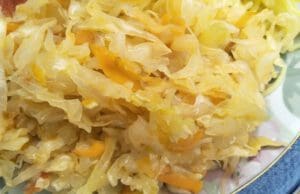 Ünnepi köret: birsalmás párolt káposzta birsalmás párolt káposzta