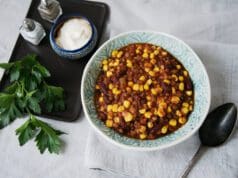 Chilis bab hús nélkül: lencsével készül a vega változat lencsés chilis bab