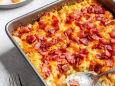 Csőben sült karfiol ropogós baconnel csőben sült karfiol bacon