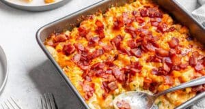 Csőben sült karfiol ropogós baconnel csőben sült karfiol bacon