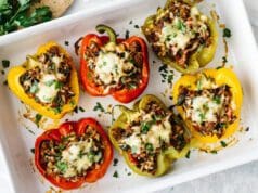 Töltött kaliforniai paprikák töltött kaliforniai paprika