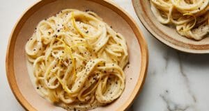 Villámgyors tejszínes-citromos spagetti tejszínes citromos spagetti