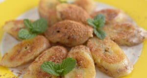 Illatos és pofonegyszerű desszert: fahéjas sült banán fahéjas sült banán