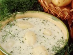 Üdítő kapros burgonyaleves kapros burgonyaleves