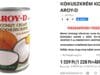 Ne egyen ebből a kókuszkrémből, mérgező anyagok oldódhatnak ki a csomagolásából! kókuszkrém