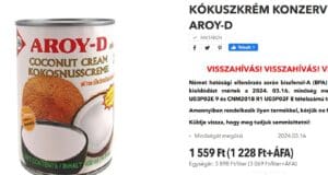 Ne egyen ebből a kókuszkrémből, mérgező anyagok oldódhatnak ki a csomagolásából! kókuszkrém