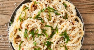 Citromos ricottás spagetti citromos ricottás spagetti