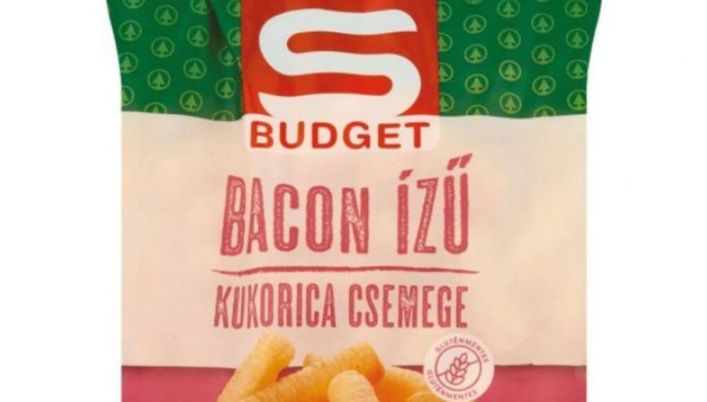 S Budget bacon ízű