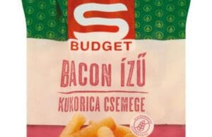 Bacon ízű kukorica csemegét hívott vissza a Spar S Budget bacon ízű