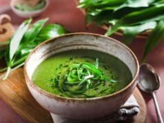 Selymes medvehagyma-krémleves medvehagyma krémleves