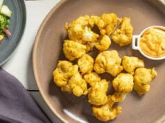 Sajtos rántott karfiol Sajtos rántott karfiol