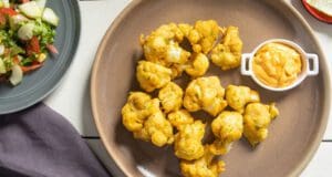 Sajtos rántott karfiol Sajtos rántott karfiol