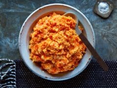 Sárgarépás krumplipüré Sárgarépás krumplipüré