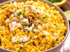 Mexikói kukorica saláta Mexikói kukorica saláta