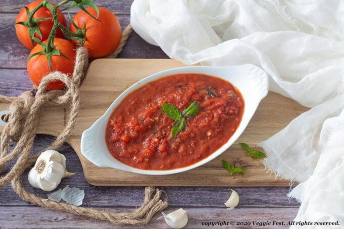 Marinara szósz receptje