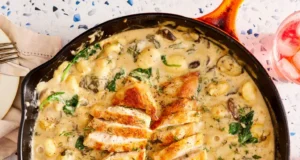 Krémes csirkés gnocchi, a hétvége sztárja csirkés gnocchi