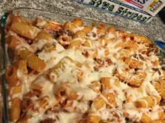 Parmezános rakott csirkés tészta Parmezános rakott csirkés tészta