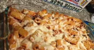 Parmezános rakott csirkés tészta Parmezános rakott csirkés tészta