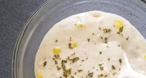 Habkönnyű krémes kukoricaleves kukoricaleves