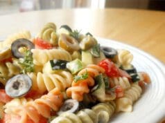 Nyárias olasz tésztasaláta olaszos tésztasaláta recept