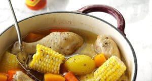 Cazuela leves, egy tányér chilei varázslat Cazuela leves