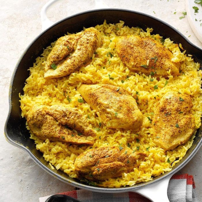 Currys csirke recept