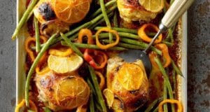 Mézes-mustáros csirke Mézes mustáros csirke