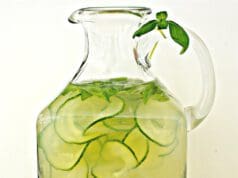 Uborkás bazsalikomos limonádé Uborkás limonádé recept